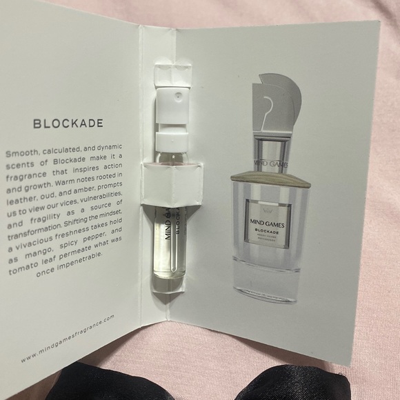 MIND GAMES
Blockade Extrait de Parfum - Silver Knight, sample 0.06 fl.oz - Picture 2 of 4